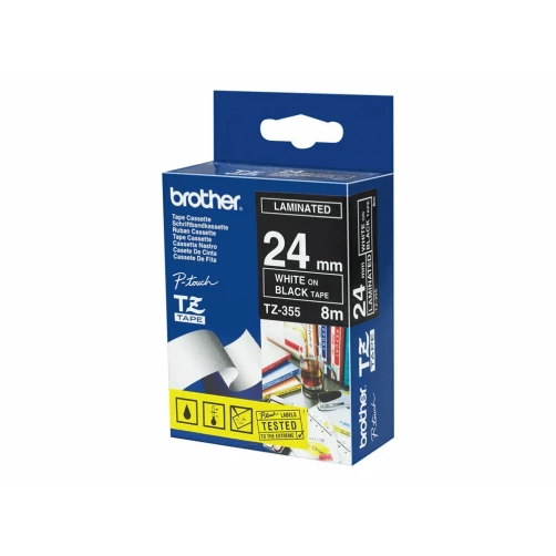 Original Brother TZE355 P-Touch Schriftbänder 