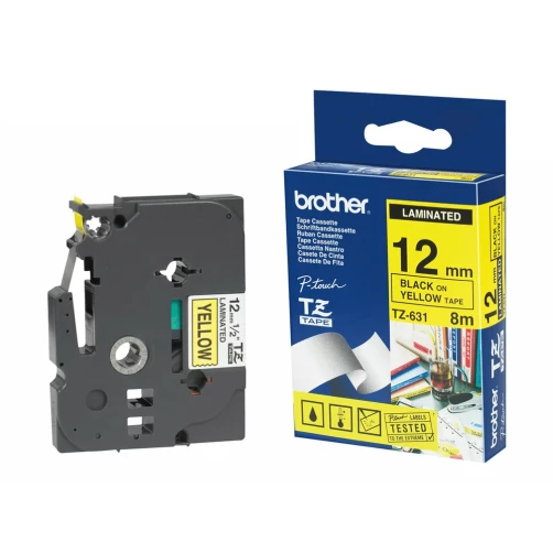 Original Brother TZE631 P-Touch Schriftbänder 