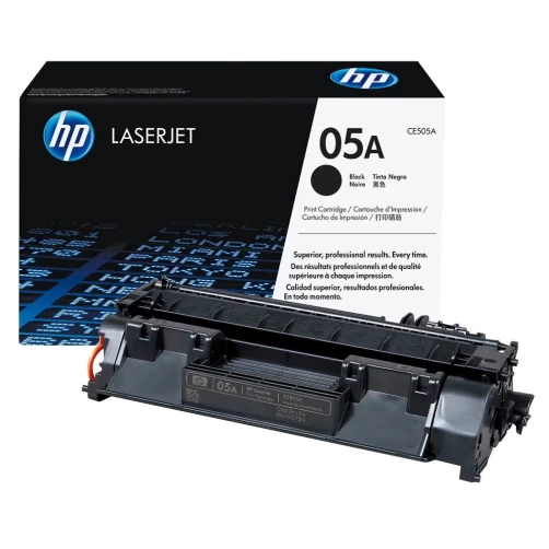 HP Original 05A / CE505A Tonerkartusche Schwarz bis zu 2300 Seiten