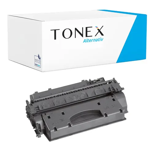 TONEREXPERT Premium Kompatibel für HP 05X / CE505X Tonerkartusche Schwarz bis zu 6900 Seiten