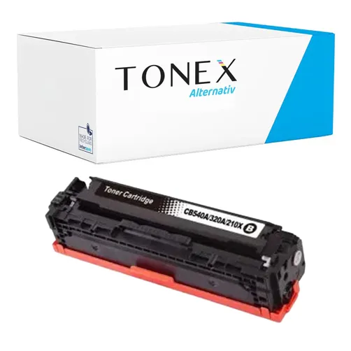 TONEREXPERT Premium Kompatibel für HP 125A / CB540A Tonerkartusche Schwarz bis zu 2200 Seiten