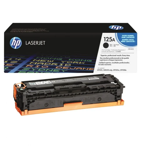 HP Original 125A / CB540A Tonerkartusche Schwarz bis zu 2200 Seiten