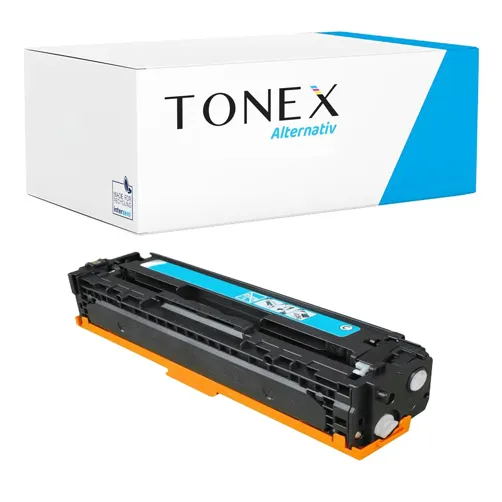 TONEREXPERT Premium Kompatibel für HP 128A / CE321A Tonerkartusche Cyan bis zu 1300 Seiten