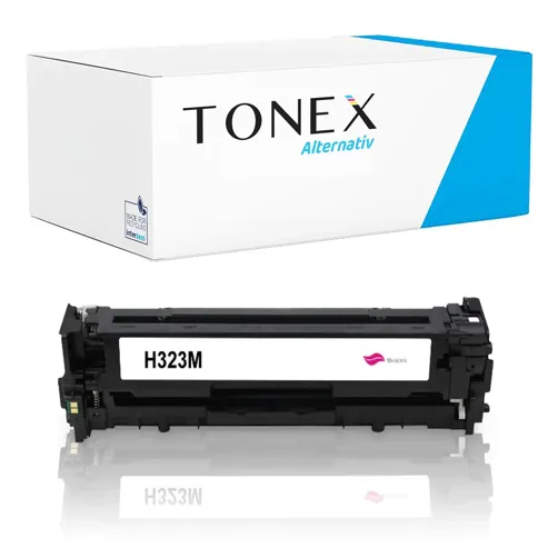 TONEX alternativ für HP 128A / CE323A Toner Magenta bis zu 1300 Seiten