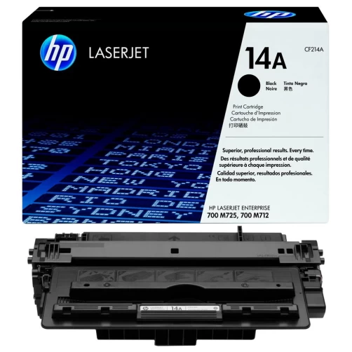 HP Original 14A / CF214A Tonerkartusche Schwarz bis zu 10000 Seiten