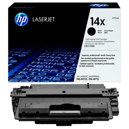 HP Original 14X / CF214X Tonerkartusche Schwarz bis zu 17500 Seiten