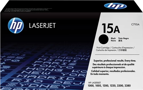 Original HP 15A / C7115A Toner Schwarz bis zu 2500 Seiten