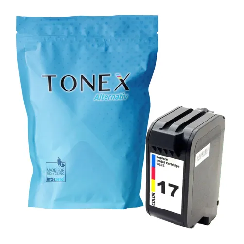 TONEREXPERT Premium Kompatibel für HP 17 / C6625AE Tintenpatrone Color bis zu 480 Seiten 42ml Tri-Color