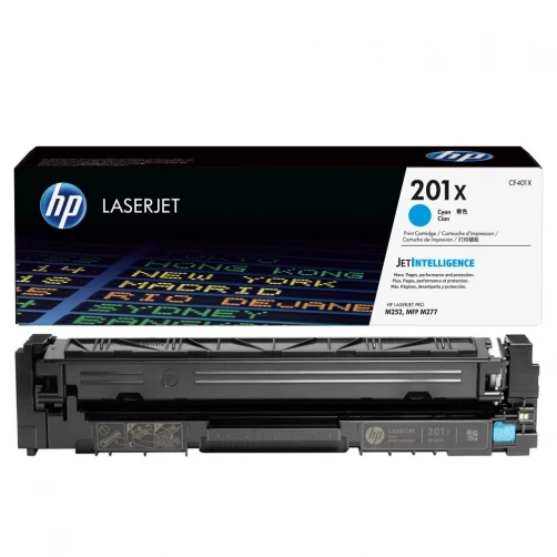 Original HP 201X / CF401X Toner Cyan bis zu 2300 Seiten