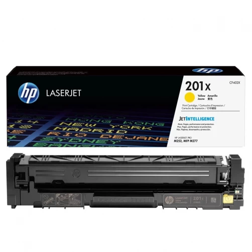 Original HP 201X / CF402X Toner Gelb bis zu 2300 Seiten