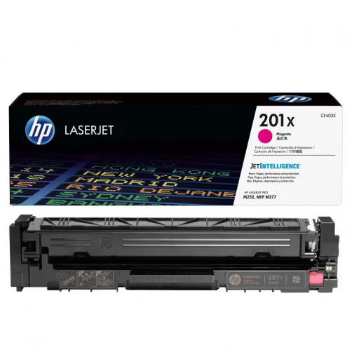 Original HP 201X / CF403X Toner Magenta bis zu 2300 Seiten