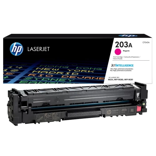 HP Original 203A / CF543A Tonerkartusche Magenta bis zu 1300 Seiten