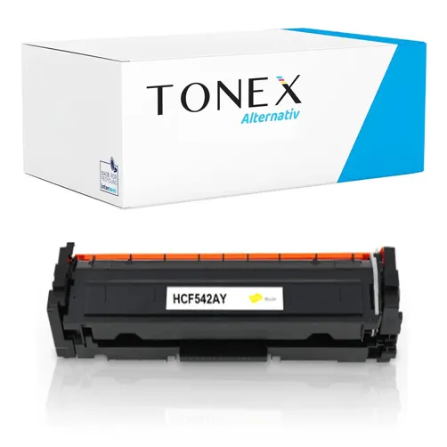 TONEX alternativ für HP 203A / CF542A Toner Gelb bis zu 1300 Seiten