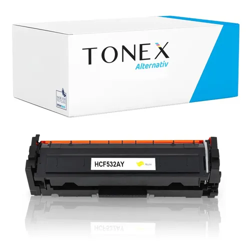 TONEREXPERT Premium Kompatibel für HP 205A / CF532A Tonerkartusche Gelb bis zu 900 Seiten