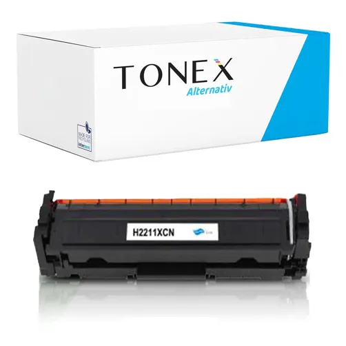 TONEREXPERT Premium Kompatibel für HP 207X / W2211X Tonerkartusche Cyan bis zu 2450 Seiten