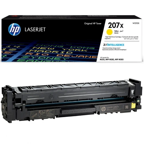 HP Original 207X / W2212X Tonerkartusche Gelb bis zu 2450 Seiten