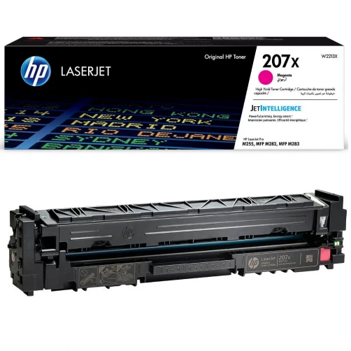 HP Original 207X / W2213X Tonerkartusche Magenta bis zu 2450 Seiten