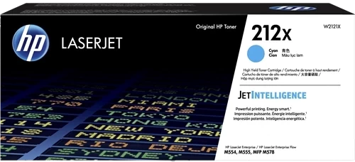 Original HP 212X / W2121X Toner Cyan bis zu 10000 Seiten