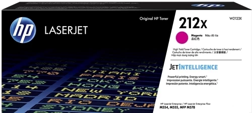 HP Original 212X / W2122X Tonerkartusche Magenta Gelb bis zu 10000 Seiten