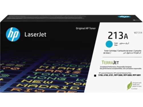 Original HP W2131A / 213A Toner Cyan bis zu 3000 Seiten