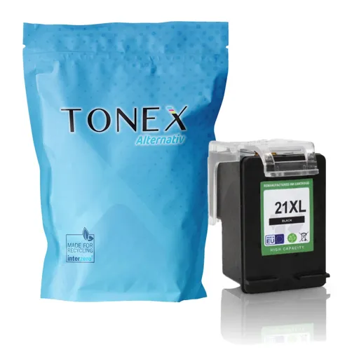 TONEX alternativ für HP 21XL / C9351CE Tinte Schwarz bis zu 475 Seiten 19ml