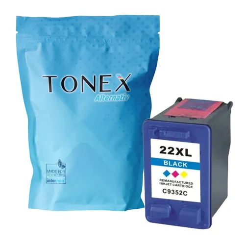 TONEREXPERT Premium Kompatibel für HP 22XL / C9352CE Tintenpatrone Color bis zu 415 Seiten 18ml