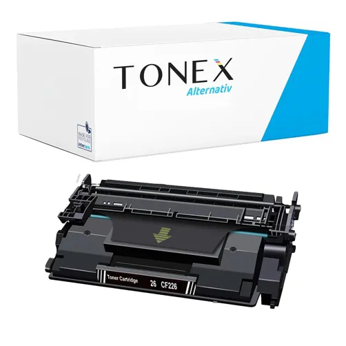 TONEX alternativ für HP 26A / CF226A Toner Schwarz bis zu 3100 Seiten