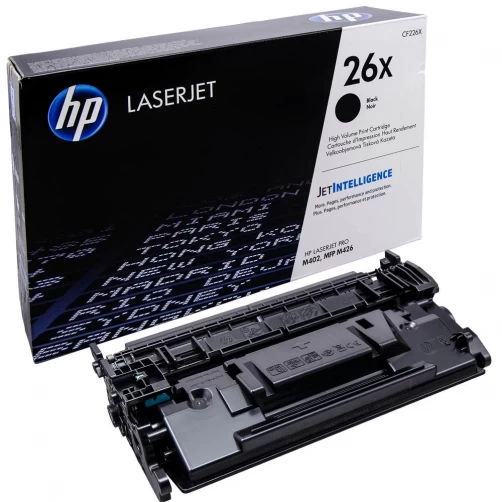 HP Original 26X / CF226X Tonerkartusche Schwarz bis zu 9000 Seiten