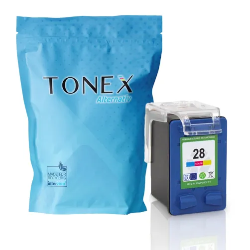 TONEX alternativ für HP 28 / C8728A Tinte Color bis zu 240 Seiten 18ml
