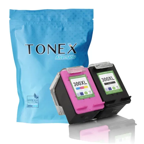 TONEREXPERT Premium Kompatibel für HP 300XL Tintenpatrone Multicolor 18ml Spar-Set