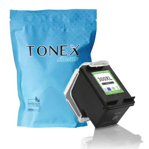 TONEX alternativ für HP 300XL / CC641EE Tinte Schwarz bis zu 600 Seiten 18ml