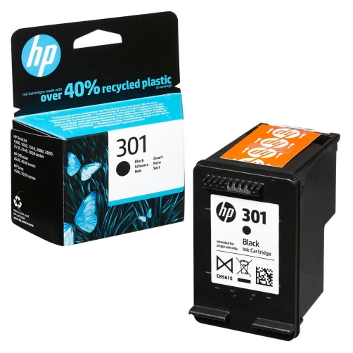 Original HP 301 / CH561EE Tinte Schwarz bis zu 190 Seiten 3ml