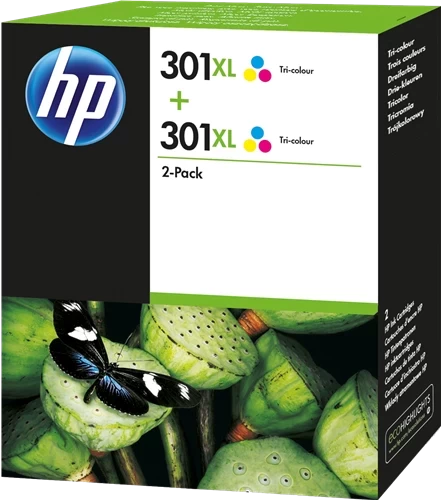 Original HP 301XL / D8J46AE Tinte Color 2er-Pack