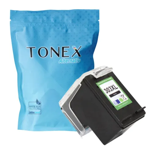 TONEX alternativ für HP 303XL / T6N04AE Tinte Schwarz bis zu 600 Seiten 15ml