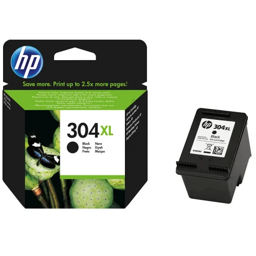 HP Original 304XL / N9K08AE Tintenpatrone Schwarz bis zu 300 Seiten 6ml