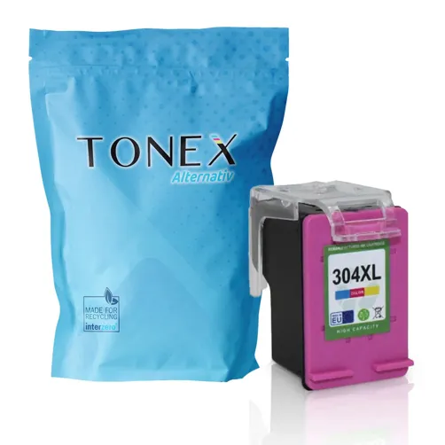 TONEREXPERT Premium Kompatibel für HP 304XL / N9K07AE Tintenpatrone Color bis zu 300 Seiten 12ml