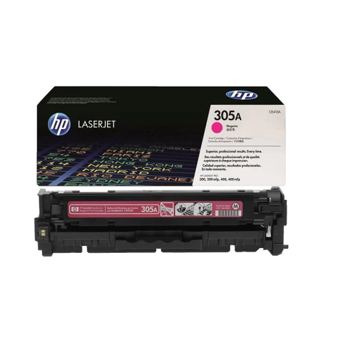 HP Original 305A / CE413A Tonerkartusche Magenta bis zu 2600 Seiten