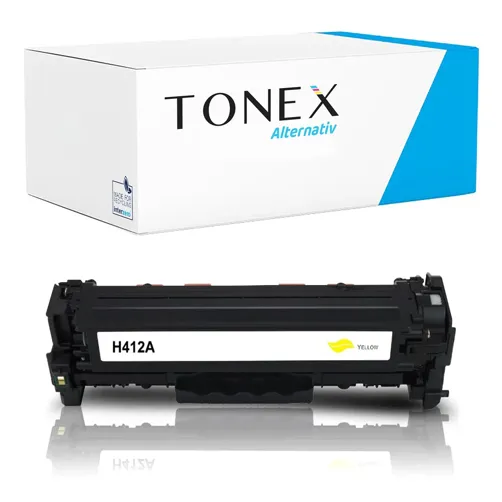 TONEX alternativ für HP 305A / CE412A Toner Gelb bis zu 2600 Seiten