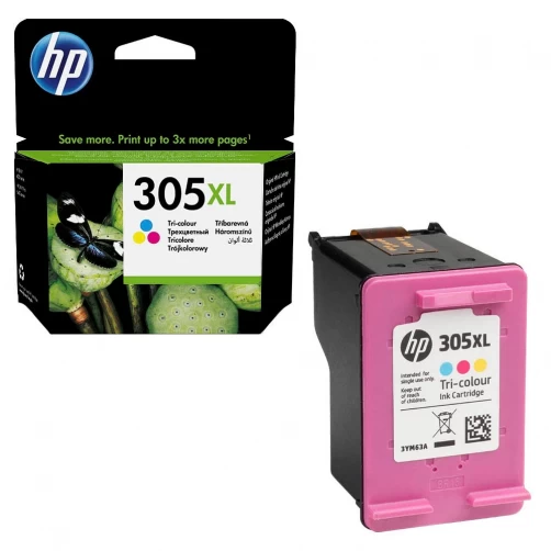 HP Original 305XL / 3YM63AE Tintenpatrone Color bis zu 200 Seiten