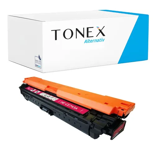 TONEREXPERT Premium Kompatibel für HP 307A / CE743A Tonerkartusche Magenta bis zu 7300 Seiten