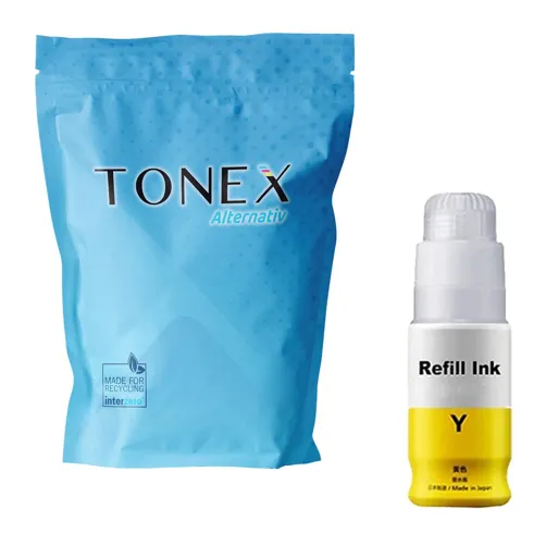 TONEX alternativ für HP 31 / 1VU28AE Tintenflasche Gelb bis zu 8000 Seiten