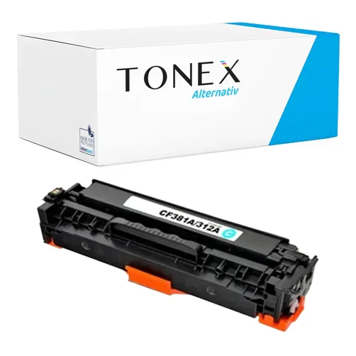 TONEX alternativ für HP 312A / CF381A Toner Cyan bis zu 2700 Seiten