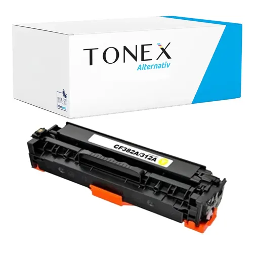 TONEX alternativ für HP 312A / CF382A Toner Gelb bis zu 2700 Seiten