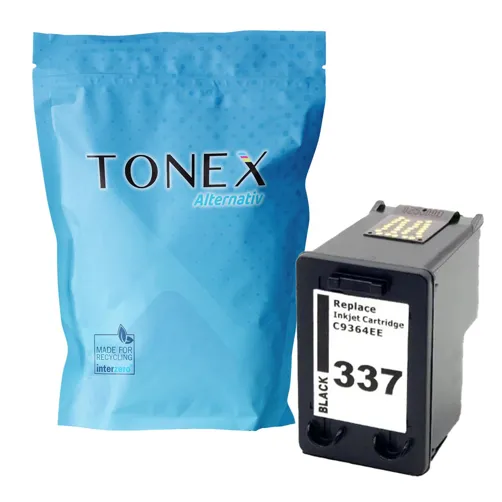 TONEX alternativ für HP 337 / C9364EE Tinte Schwarz bis zu 420 Seiten 18ml