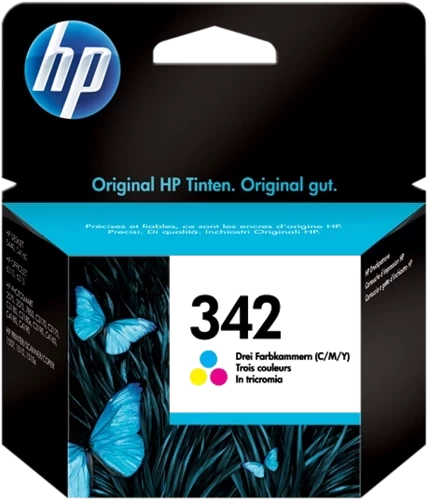 HP Original 342 / C9361EE Tintenpatrone Color bis zu 220 Seiten 5ml