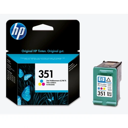 HP Original 351 / HP351CL Tintenpatrone Color bis zu 170 Seiten