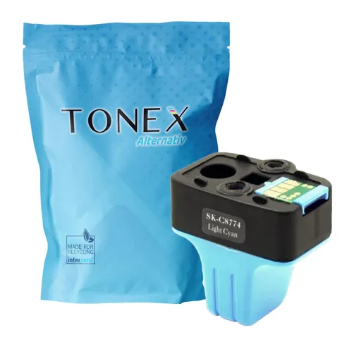 TONEREXPERT Premium Kompatibel für HP 363XL Tintenpatrone Cyan (Hell) bis zu 600 Seiten 10ml