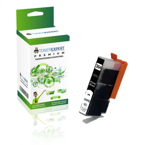 TONEREXPERT Premium Kompatibel für HP 364XL Black Tintenpatrone