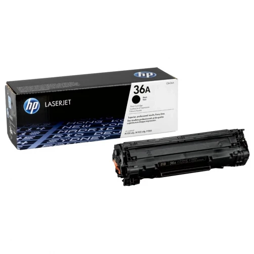 Original HP 36A / CB436A Toner Schwarz bis zu 2000 Seiten