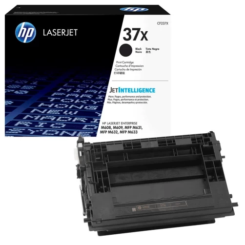 HP Original 37X / CF237X Tonerkartusche Schwarz bis zu 25000 Seiten